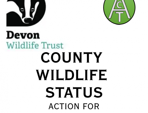 ACHIEVING COUNTY WILDLIFE STATUS!!!